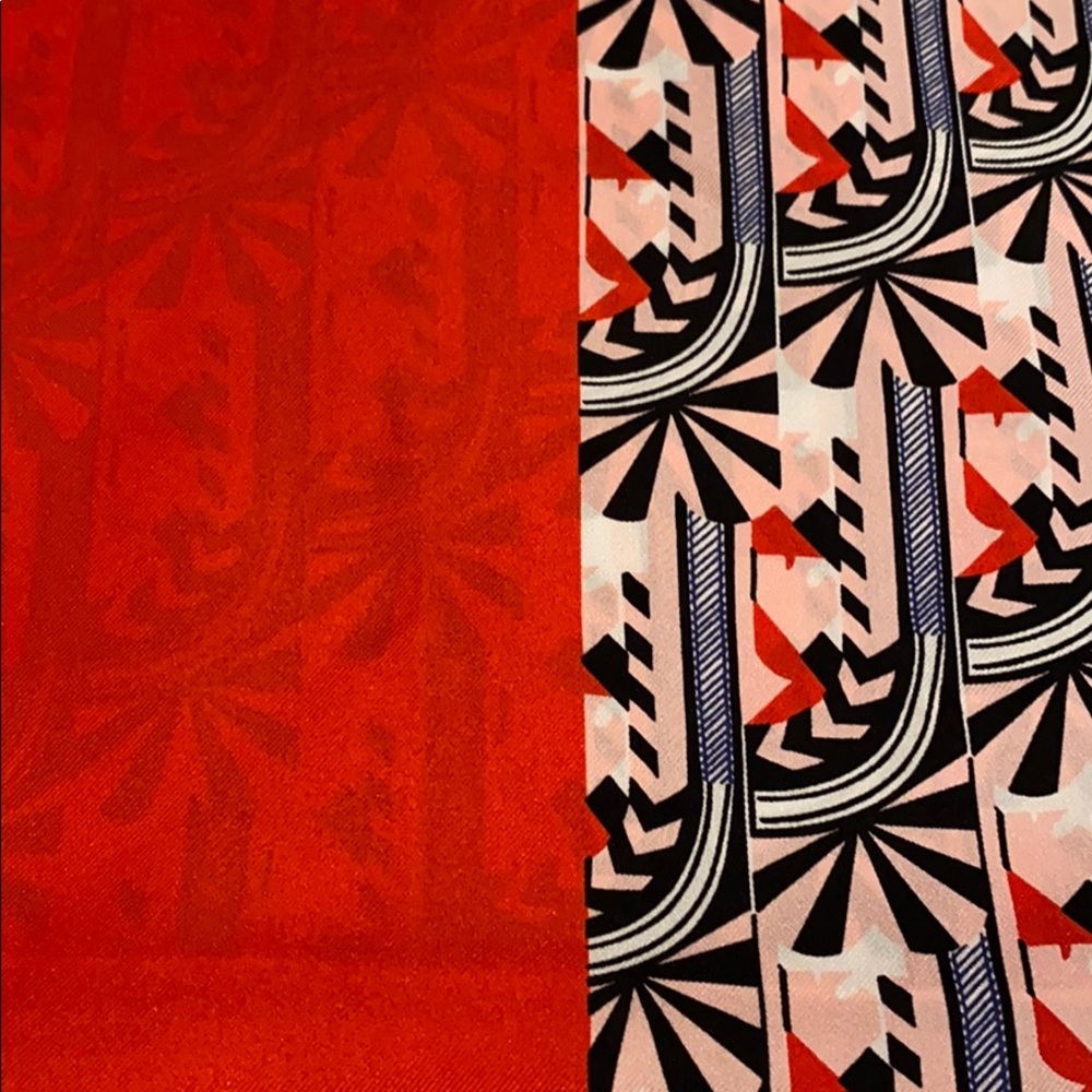 NWOT Dior geo print silk scarf - Picture 4 of 8